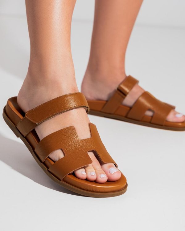 Birken Caramelo Couro H