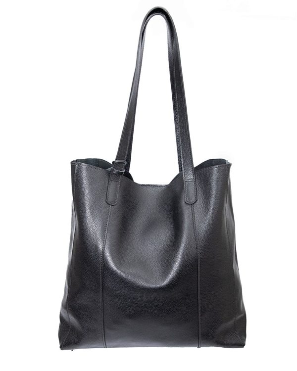 Bolsa Luxe Couro Preta