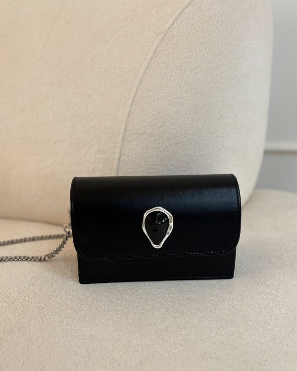 Bolsa Alice Couro Preta