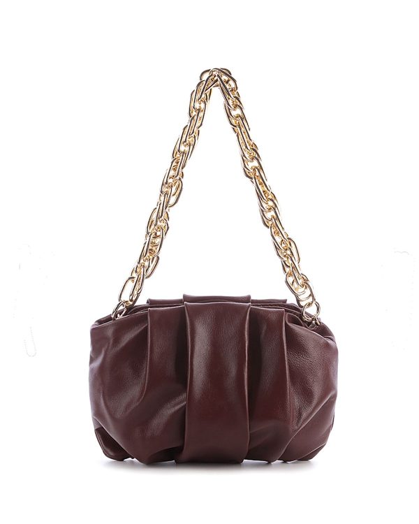 Bolsa Antonela Couro Marrom