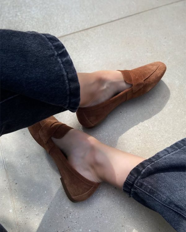 Mocassim Marrom Havana Couro